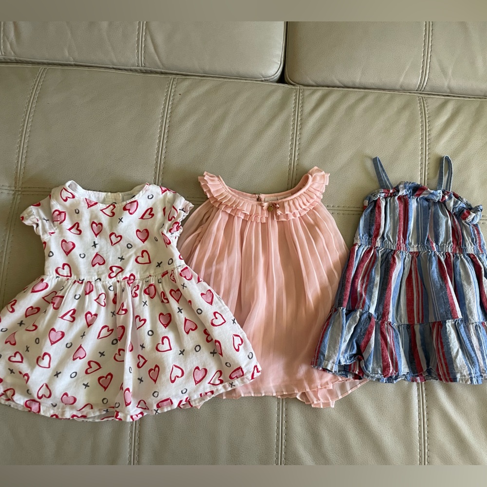 Baby Girl Dresses - 18M Bundle